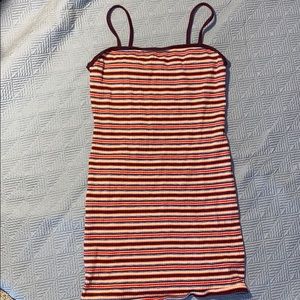 Top shop stripped mini dress size 6 US